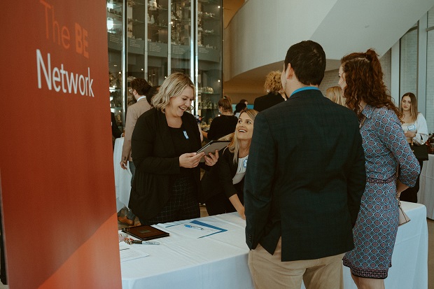 The BE Network Reception Image
